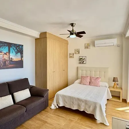 Estudio En Torrox, Piscina, Vistas Al Mar & Diseno Apartment